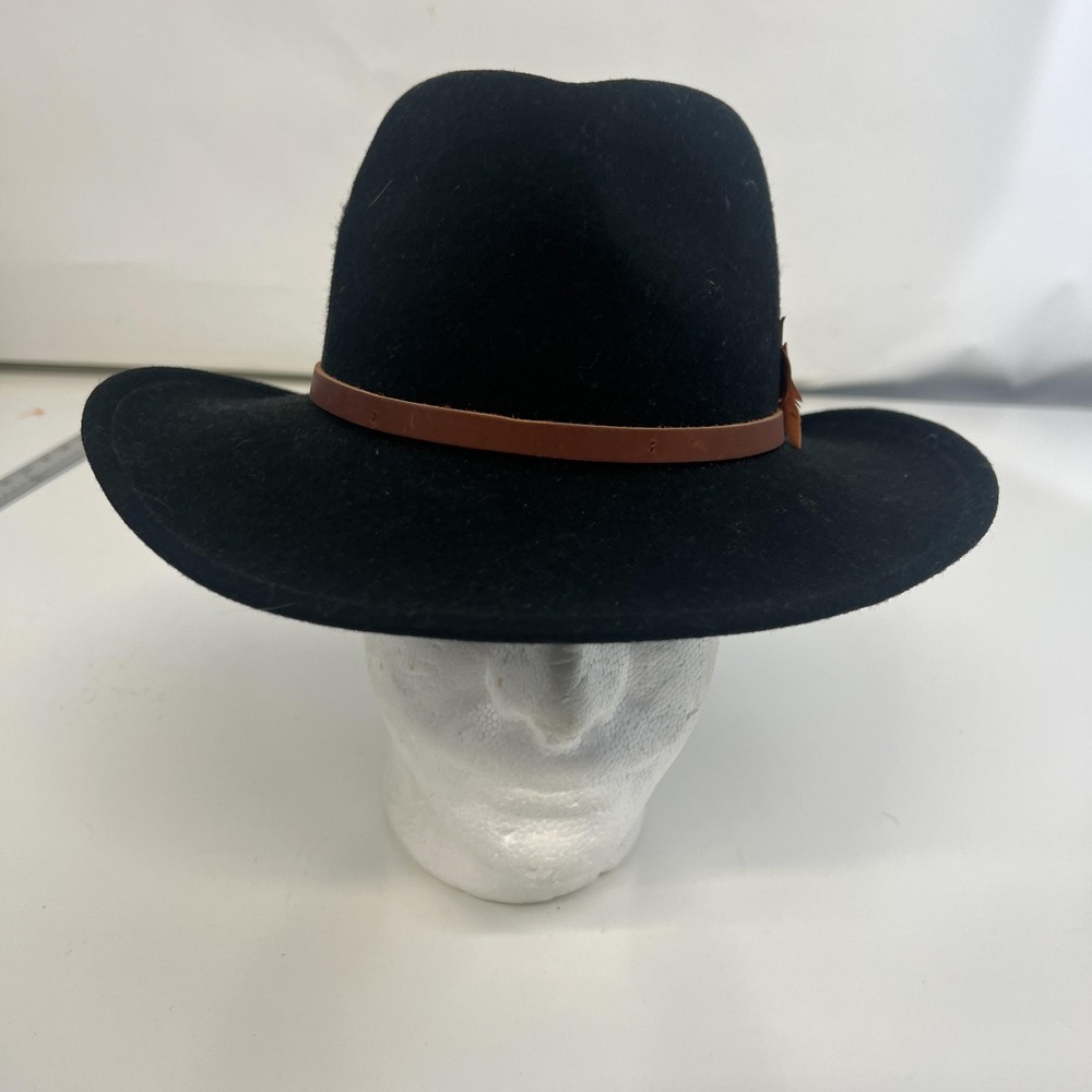 Park Royal Hat Cowboy Outback II Wool Felt Band‎ Feather Packable Mens